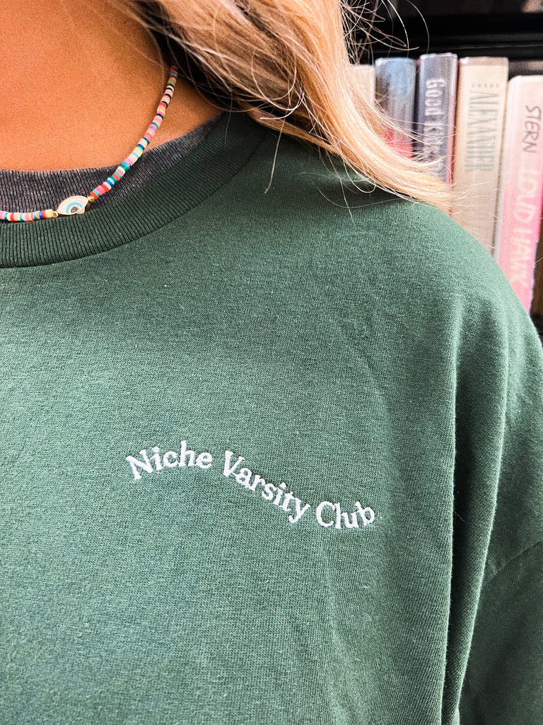 Embroidered Niche Varsity Club Tee